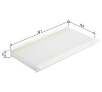 Bosch Cabin Pollen Filter 1 987 432 076 - Standard, Filters Pollen and Dust