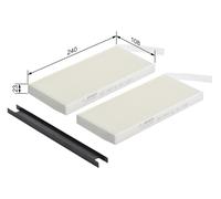 BOSCH 1 987 432 078 Pollen filter