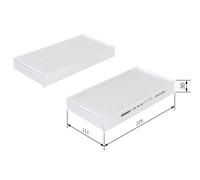 BOSCH 1987432220 Cabin Pollen Air Filter Fits Honda Civic CR-V FR-V Stream