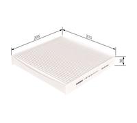 Fits BOSCH 1 987 432 234 Filter, interior air ⭐UK Stock⭐