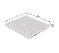 Fits BOSCH 1 987 432 246 PASS COMPARTMENT FILTER ⭐UK Stock⭐
