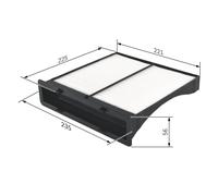 Fits BOSCH 1 987 432 262 CABIN FILTER ⭐UK Stock⭐