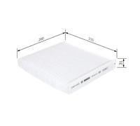 Fits BOSCH 1 987 432 274 PASS COMPARTMENT FILTER ⭐UK Stock⭐