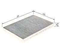 Autostar Germany Cabin Air Filter 4M0819439B Audi A4 A5 Q5 Q7 A8 A7 Q8 2017-2024