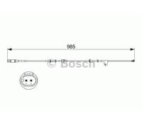 Fits BOSCH 1 987 473 520 Alarm Sensor, brake lining wear