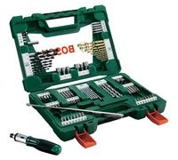 Bosch 2607017195 91pcs Drill & Screwdriver Bit Set + Ratchet