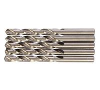Bosch 5x PRO Metal HSS-G Twist Drill Bit Standard Length (for Non-ferrous metals, Steel, Ø 9,00 mm, Professional Accessory Rotary Drill/Drivers)