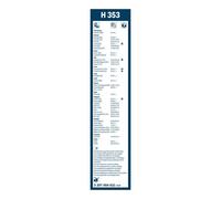 Fits BOSCH 3 397 004 631 WIPER BLADE UK Stock