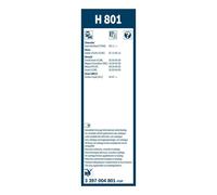 Bosch Super Plus Plastic Design Blade Rear 260mm - H801
