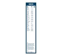 Fits BOSCH 3 397 118 406 WIPER BLADE DE Stock