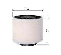 Fits BOSCH F 026 400 334 air filter AUDI A4 Allroad, A4 Avant, A4 Ava ⭐UK Stock⭐