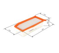 Air Filter Fits CLIO Mk4 F026400343 1654600Q3D 165467674R 165469843R 8660003761
