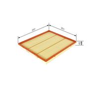 Fits BOSCH F 026 400 373 AIR FILTER ⭐UK Stock⭐