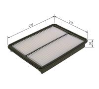 Bosch Air Filter F 026 400 448 – OE Replacement Fits Kia Hyundai (New)