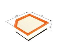 BOSCH F 026 400 451 Air filter