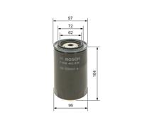 BOSCH F 026 402 036 Fuel filter
