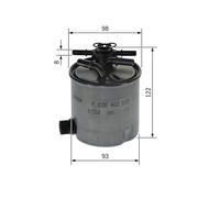 BOSCH F 026 402 072 Fuel filter