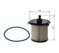 Bosch N2290 Car Diesel Filter - Replacement Filter | Separates Particles and Water from Fuel - Protects the Injection System