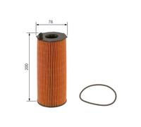 Bosch Car Oil Filter P7066 - F026407066