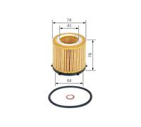 Fits BOSCH F 026 407 228 OIL-FILTER ELEMENT ⭐UK Stock⭐