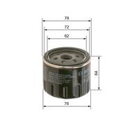 Fits BOSCH F 026 407 302 oil filter FIAT/JEEP 500X 18-, TIPO 20-, REN ⭐UK Stock⭐