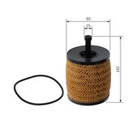Oil filter Filter Insert F 026 407 322 BOSCH for VW TOUAREG PHAETON