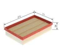 BOSCH 1 457 433 152 Air filter
