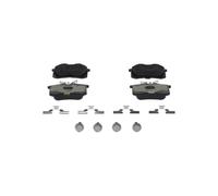 Brake pads 0 986 494 596 BOSCH for AUDI SKODA