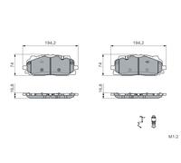 Fits BOSCH UKADY HAMULCOWE 0 986 424 429 BRAKE LINING ⭐UK Stock⭐