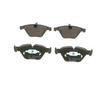 Bosch Brake Pad Set Front Low-Metallic 155.3mm Piston Clip 0986494036