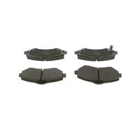 Bosch BP1414 - Brake Pads Car Front Axle - 1 Set of 4 Pads | Bosch Quality - Reduced Noise and Dust - ECE-R90 Certified - Copper-Free