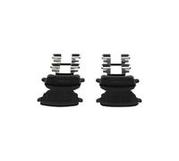Bosch BP1252 - Brake Pads Car Rear Axle - Bosch Quality - Reduced Noise and Dust - ECE-R90 Certified - Copper-Free - 1 Set of 4 Pads