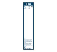 Bosch Wiper Blade Rear H411, Length: 400mm - Rear Wiper Blade