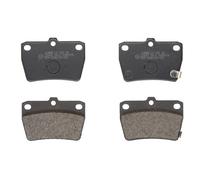 Brake Pad Set, disc brake BRECK 23656 00 702 10 for RAV 4 II (_A2_) 2 2001-2005