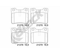Fits BRECK KLOCKI HAMULCOWE 21278 10 701 00 HAM PADS.