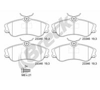 BRAKE PAD SET DISC BRAKE 23346 00 701 00 FOR PEUGEOT PARTNER/PATAGONICA/URBANA