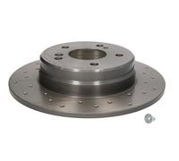 BREMBO XTRA LINE Brake disc 08.5178.3X 278 9 5 Perforated, solid Coated MERCEDES-BENZ: CLC, CLK Coupe, SLK, CHRYSLER: Crossfire Coupe