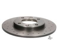 Fits BREMBO 08.5334.1X Brake disc Xtra 1pcs full/perforated 08.5334.1X Rear CIT