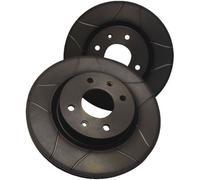Brembo 2 x Rear Brake Slotted 259mm Disc Set fits Mini