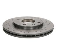 ✅Fits BREMBO 09.5196.1X Brake disc Xtra 1pcs ventilated 09.5196.1X F ⭐UK Seller⭐