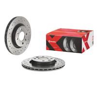 ✅Fits BREMBO 09.5802.2X Brake disc Xtra 1pcs ventilated 09.5802.2X F ⭐UK Seller⭐