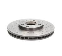 Fits BREMBO 09.7628.1X Brake disc Xtra 1pcs perforated/ventilated 09. ⭐UK Stock⭐