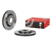 2x Brake disc internally vented 09.C182.11 BREMBO for CHEVROLET