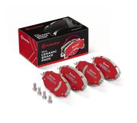 Fits BREMBO P 50 124NX Brake Pad Set, disc brake P 50 124NX Ceramic b ⭐UK Stock⭐