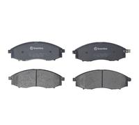 Brembo Brake Pad Set P 56 049 - Front, 4x Pads with Integrated Wear Indicator - Nissan NP300 Navara
