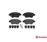 Brembo Front Brake Pads P59051 – Set of 4 for Opel, Fiat