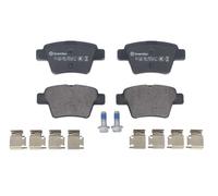 Brembo Brake Pad Set Rear With Caliper Screws Fits Citroën C4 Peugeot 207 207 Cc