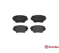 Brembo Brake Pad Set Front With Anti-Squeak Plate Fits Ford Explorer Toyota RAV4