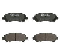 Fits BREMBO P 83 138 Brake Pad Set, disc brake P 83 138 Brake pads set rear , f