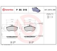 BRAKE PAD SET DISC BRAKE FOR AUDI 80 4000 100/5000 200 QUATTRO COUPE 90 1.8L 80